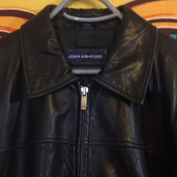 John Ashford leather jacket size L - Picture 2 of 5